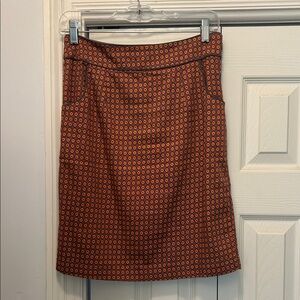 Tulle Geometric A-Line Skirt